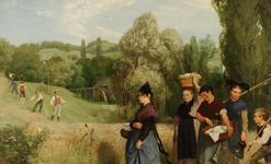 Heuernte (1871), Gemlde von Hans Thoma